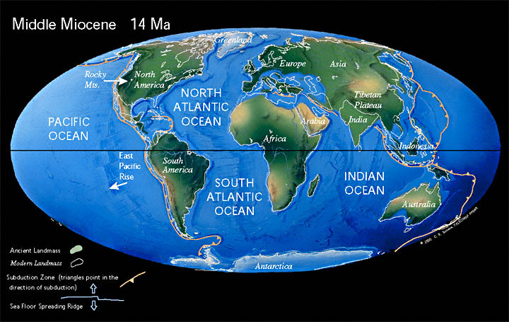 The Arabian peninsula, part of the continent of Africa